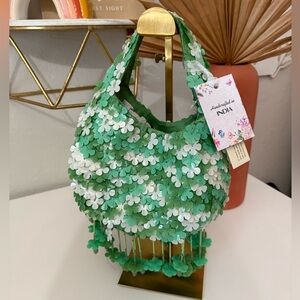 Viral TikTok beaded bag. Made in India.